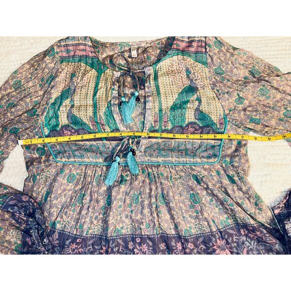 SPELL DESIGNS & THE GYPSY COLLECTIVE XANADU BLOUSE XS WORN ONCE ONLY - Picture 10 of 16